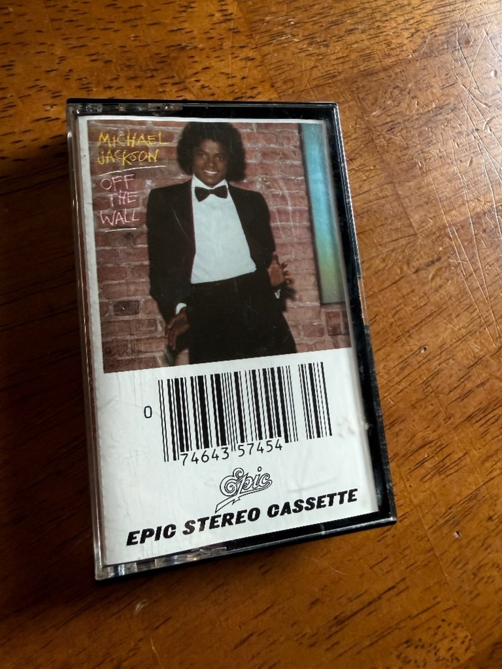 Off the Wall by Michael Jackson Cassette Tape 1979 Epic Original TESTED WORKING